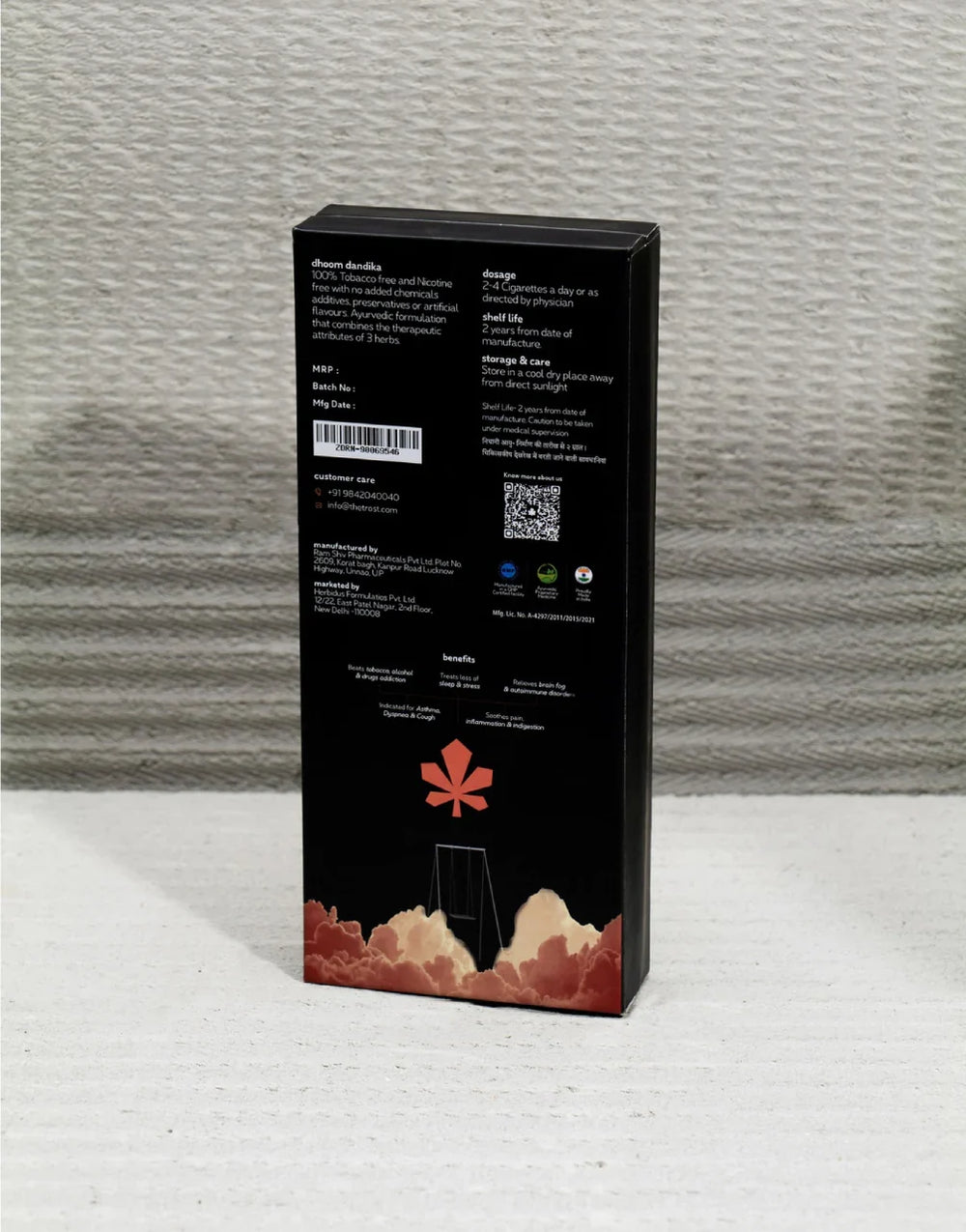 Hemp Herbal Cigarette - Fruity Rollen