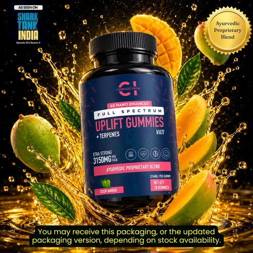 Cannazo- Uplift Gummies (Vatis) – 315mg Mango | Strong Support for Anxiety, Stress & Better Mood