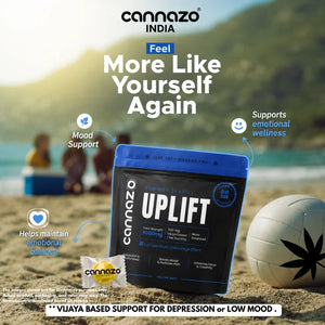 CANNAZO- Uplift Gummies (Vatis) – Craft Cola | 500mg | Support for De-addiction, Euphoria & Depression