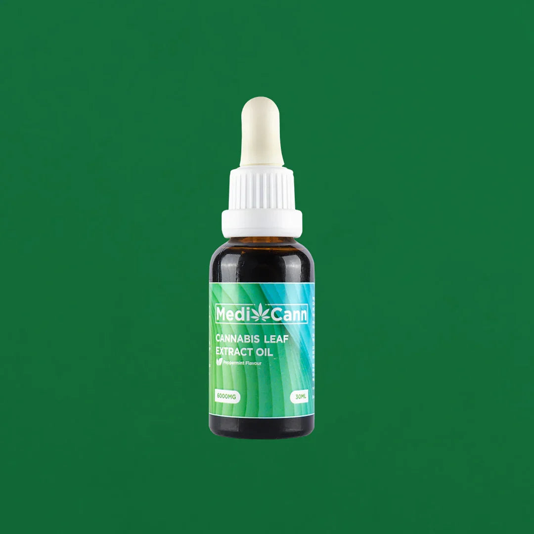 MEDICANN- Cannabis Leaf Extract Oil - Peppermint Flavour