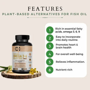 Cannazo OMEGA 3-6 - Hemp Seed Oil Softgels