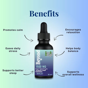 Cure By Design Beyond Cannabis OIL | a high-strength 1:4 CBD:THC tincture