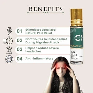 Cannazo Migraine Aid with full spectrum extract (CBD + THC)