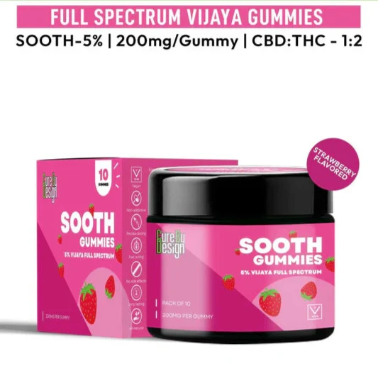 Cure By Design Sooth Gummies – Calm, Comfort, and Lasting Relief