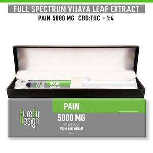 Cure By Design Pain Extract – Uplifted Mood and Relief from Chronic Pain and Nausea (CBD:THC 1:4)