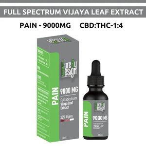 Cure By Design – Pain Relief Formula (30%Vijaya Full Spectrum Extract) 300mg/ml (CBD:THC – 1:4)
