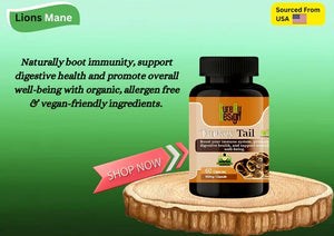 Cure by Design – Turkey Tail Capsules  Naturally Support Immunity | Reduce Inflammation | Enhance Vitality