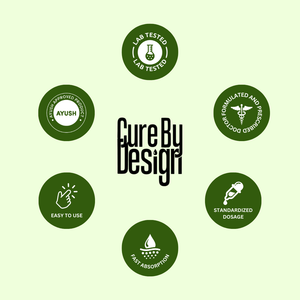 Cure By Design - Lions Mane – Enhance Your Cognitive Function & Memory(500mg/capsule)