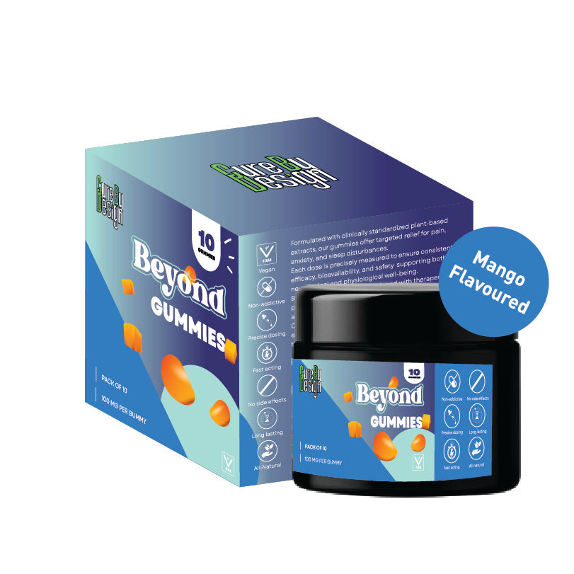 Cure By Design Beyond Cannabis Gummies | 1:10 CBD:THC