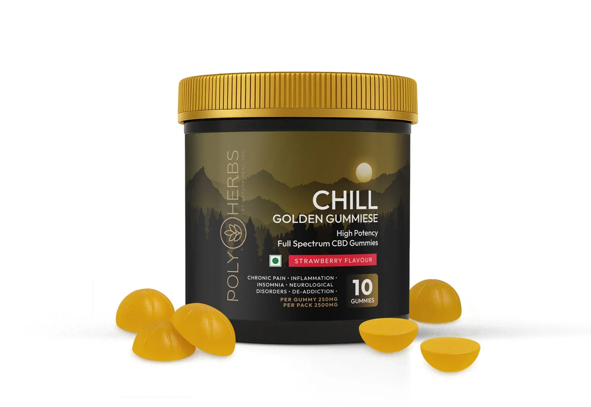 Polyherbs CHILL Golden CBD Gummies