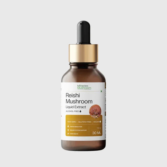 Miracles Mushroom - Reishi Mushroom Liquid Extract - 30ml