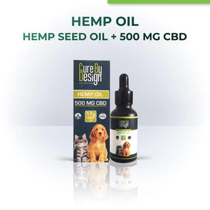 Cure By Design Hemp Oil for Pets - 500mg