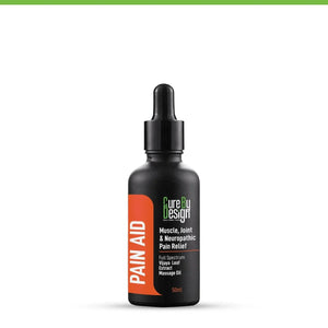 Cure By Design - Pain Aid  Polyherbal Massage Oil